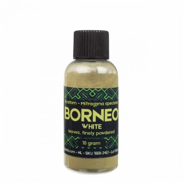 Kratom Borneo White fein gemahlen 10-25 g - Sacred Plants