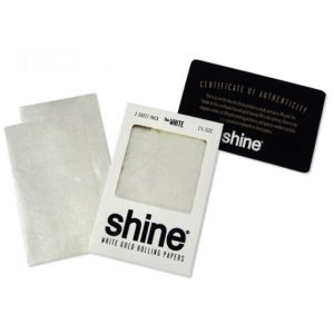 SHINE 24K Weißgoldpapier (2-Sheet Pack)